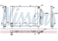 Module de refroidissement 637637 Nissens