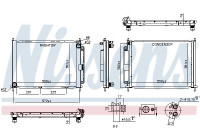 Module de refroidissement 637654 Nissens