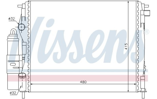 Module de refroidissement 63773 Nissens, Image 6
