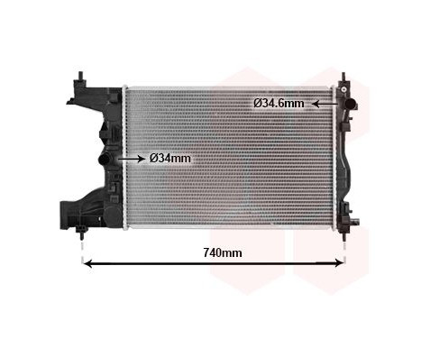 Radiateur 08012704 International Radiators