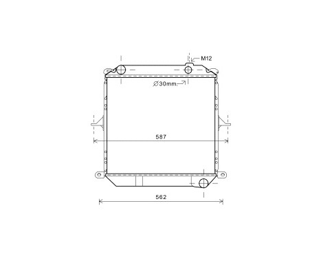 Radiateur 13002362 International Radiators