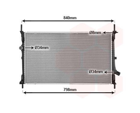 Radiateur 18012729 International Radiators
