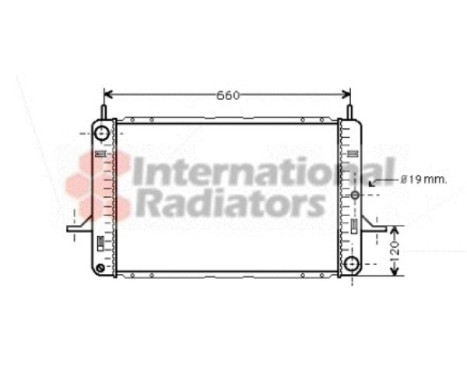RADIATEUR 2000 VOITURE D'INJECTION A 18002122 International Radiators