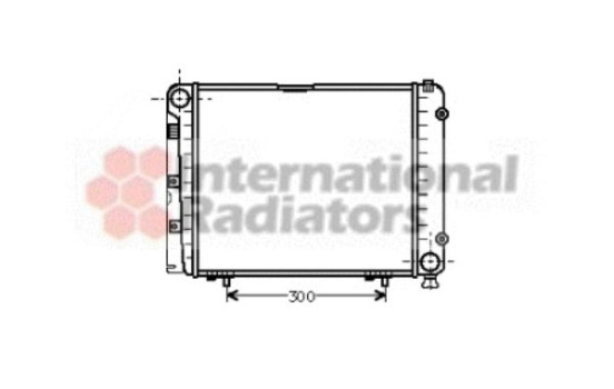 RADIATEUR 2300 pas pour 16V + AUTO sans AIRCO 30002095 International Radiators, Image 2