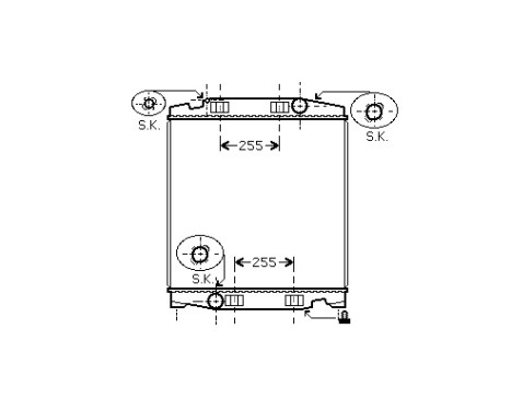 RADIATEUR 28002066 International Radiators