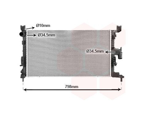 Radiateur 43012731 International Radiators