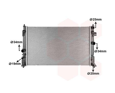 RADIATEUR 53012723 Van Wezel
