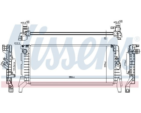 Radiateur 606391 Nissens