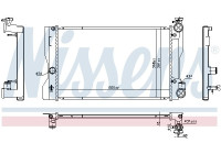 Radiateur 606798 Nissens