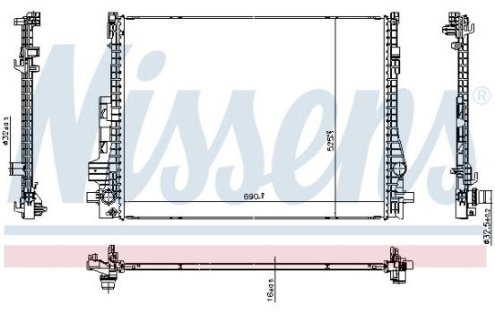 Radiateur 607457 Nissens, Image 5