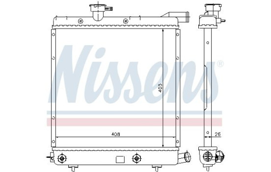 Radiateur 60979 Nissens, Image 6