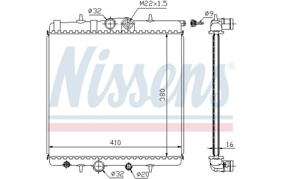 Radiateur 63691 Nissens, Image 6