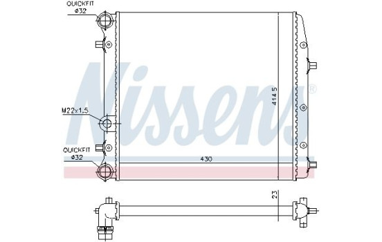 Radiateur 652691 Nissens, Image 6