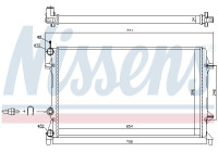 Radiateur 65321 Nissens