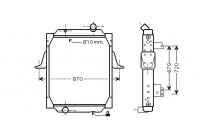 RADIATEUR 67002070 International Radiators