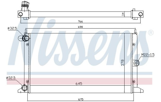 Radiateur 67304 Nissens, Image 5
