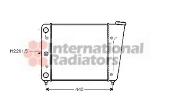 RADIATEUR -7/83 1000 O 58002022 International Radiators, Image 2