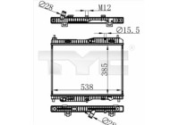 Radiateur 710-0059 TYC