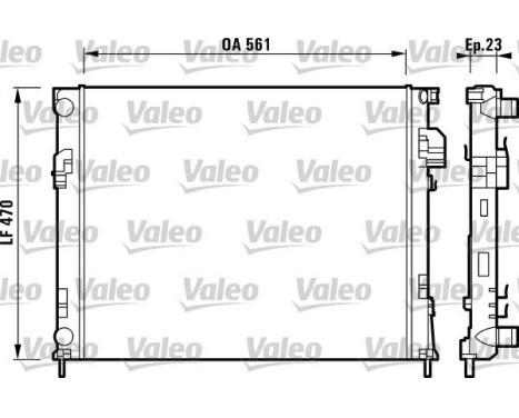 Radiateur 732853 Valeo