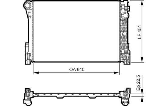 Radiateur 735285 Valeo, Image 3