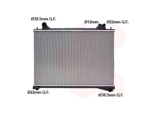 Radiateur 77012704 International Radiators