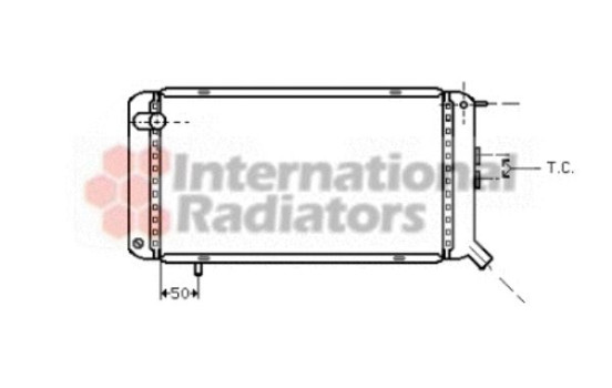 RADIATEUR 83+ DIESEL O 40002029 International Radiators, Image 2