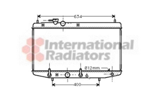 RADIATEUR Applause 1.6 Aut. 89-92 11002029 International Radiators, Image 2