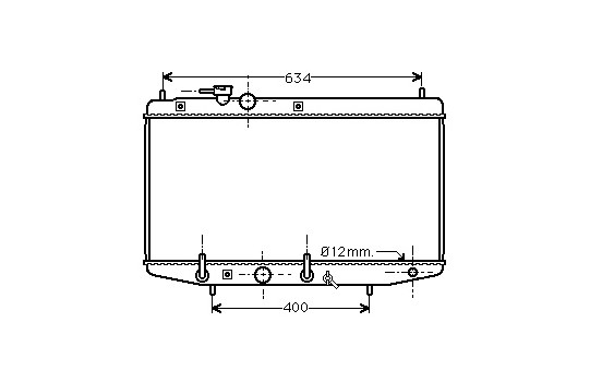 RADIATEUR Applause 1.6 Aut. 89-92 11002029 International Radiators