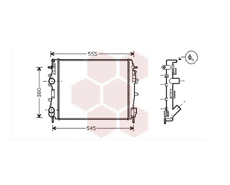 RADIATEUR ARD 43002325X Van Wezel