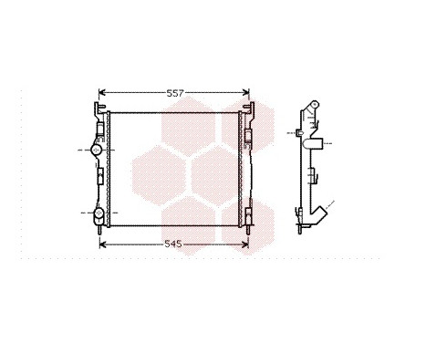 RADIATEUR ARD 43002326X Van Wezel