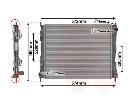 RADIATEUR ARD 43002374X Van Wezel