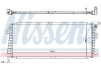 Radiateur, batterie de traction 606557 Nissens