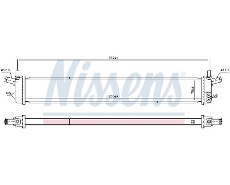 Radiateur, batterie de traction 646918 Nissens