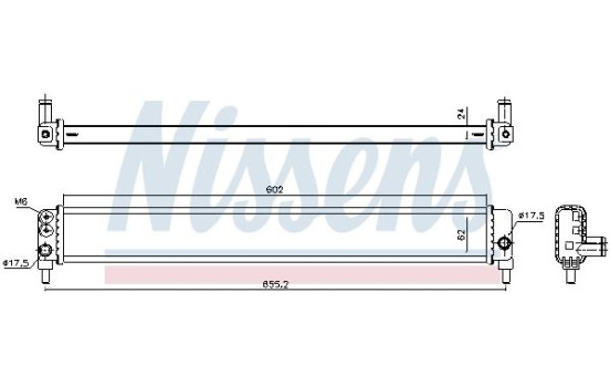 Radiateur, batterie de traction 646944 Nissens