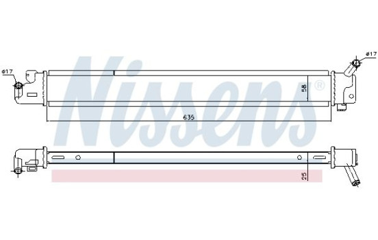 Radiateur, batterie de traction 666209 Nissens