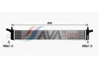 Radiateur, batterie de traction TO2783 Ava Quality Cooling