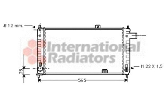 RADIATEUR CADETT D 13 MT 79-82 37002048 International Radiators, Image 2