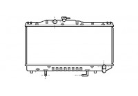 RADIATEUR CELICA 20i GT À 85-89 53002100 International Radiators