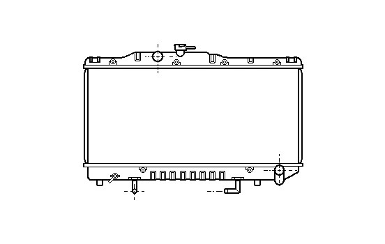 RADIATEUR CELICA 20i GT À 85-89 53002100 International Radiators