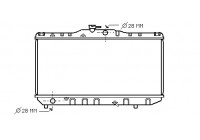 RADIATEUR COROLLA 13i MT 84-87 'FR' 53002051 International Radiators