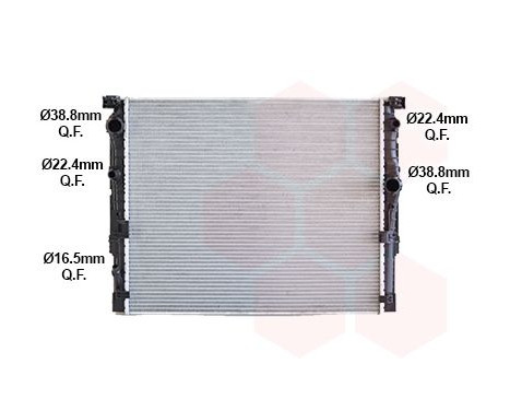 RADIATEUR DIESEL 06012771 International Radiators