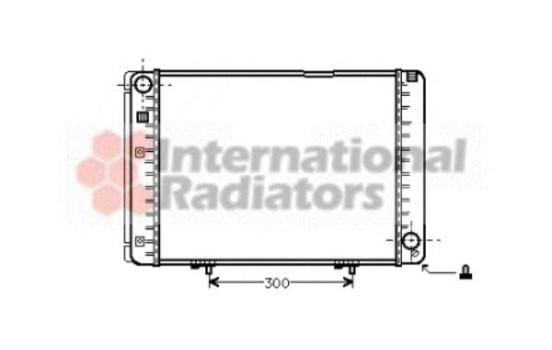 RADIATEUR DIESEL 2,2 VOITURE sans AIRCO 30002128 International Radiators, Image 2