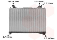 RADIATEUR DIESEL 77012705 International Radiators