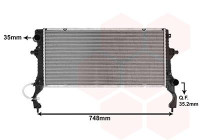 RADIATEUR DIESEL 82012756 International Radiators