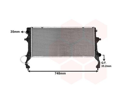RADIATEUR DIESEL 82012756 International Radiators