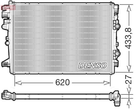 Radiateur DRM06178 Denso