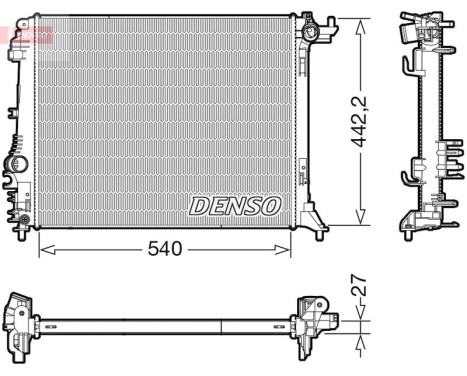 Radiateur DRM23114 Denso