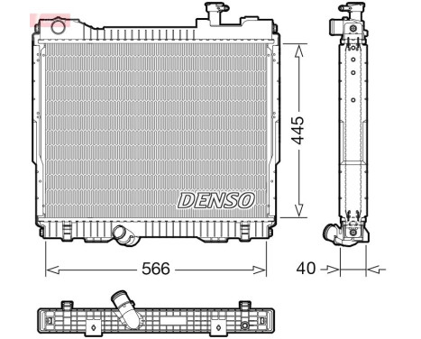 Radiateur DRM23119 Denso