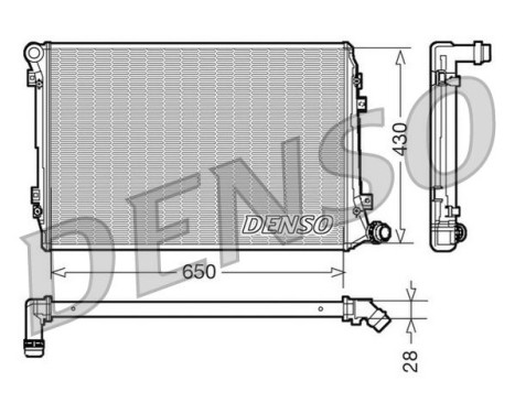 Radiateur DRM32037 Denso