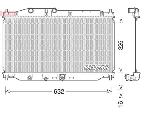 Radiateur DRM40043 Denso